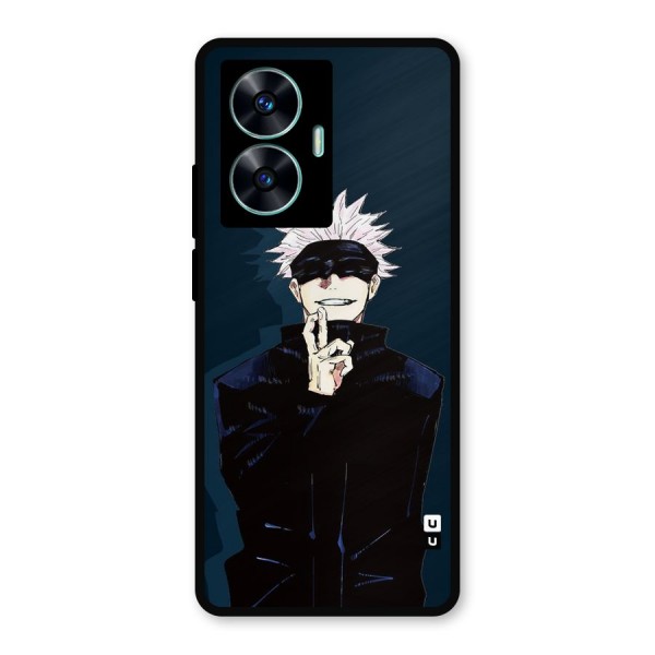 Satoru Gojo Metal Back Case for Realme C55