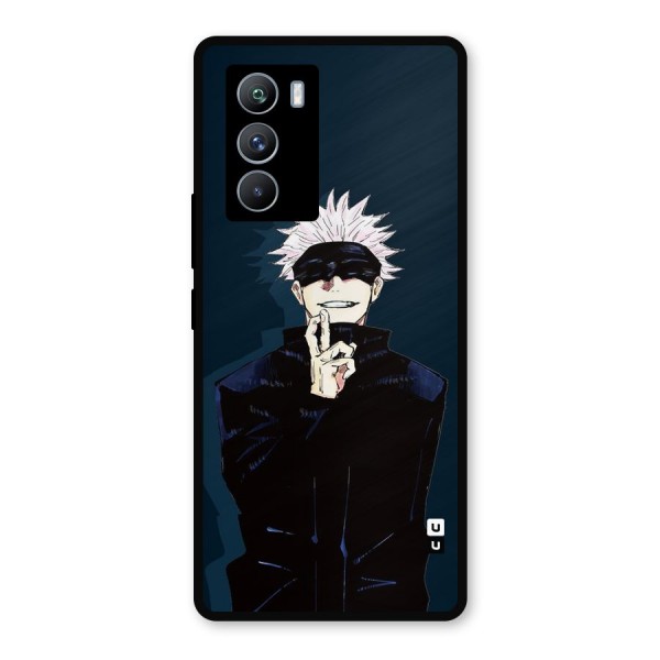 Satoru Gojo Metal Back Case for iQOO 9 SE