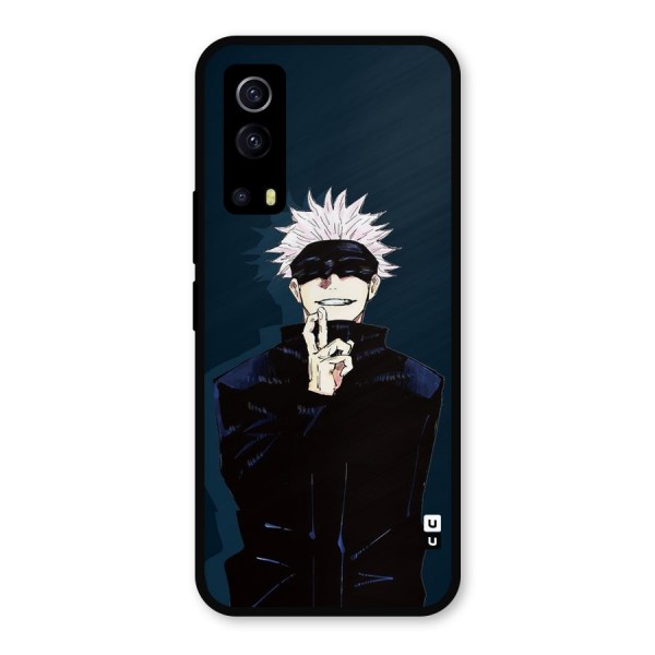 Satoru Gojo Metal Back Case for iQOO Z3