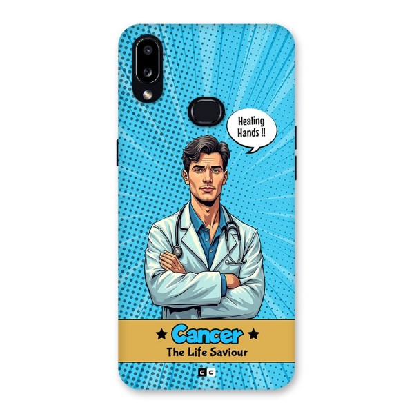 Saviour Cancer Back Case for Galaxy A10s