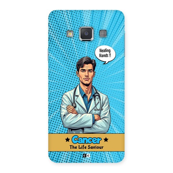 Saviour Cancer Back Case for Galaxy A3