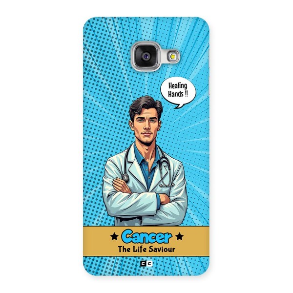 Saviour Cancer Back Case for Galaxy A3 (2016)