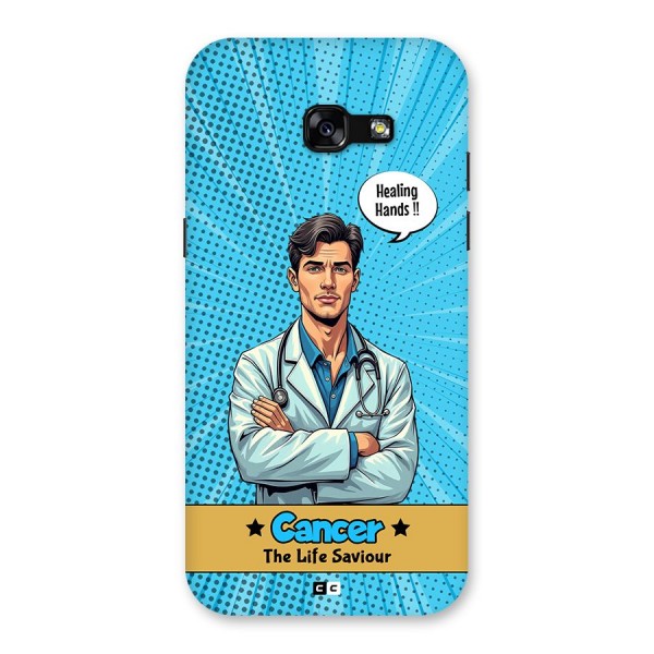 Saviour Cancer Back Case for Galaxy A5 2017