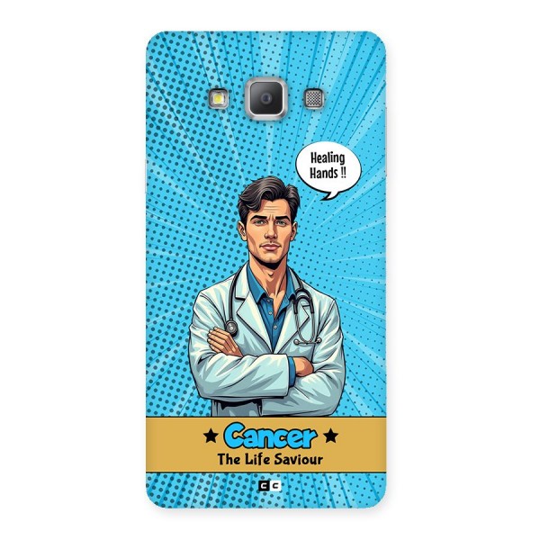 Saviour Cancer Back Case for Galaxy A7