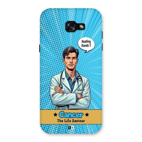 Saviour Cancer Back Case for Galaxy A7 (2017)