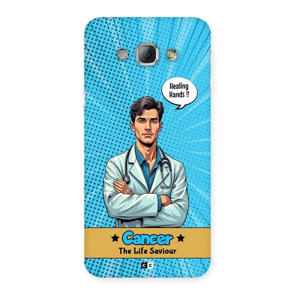 Saviour Cancer Back Case for Galaxy A8