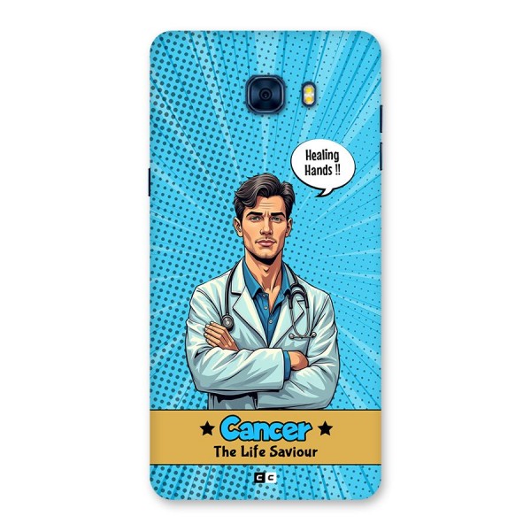 Saviour Cancer Back Case for Galaxy C7 Pro