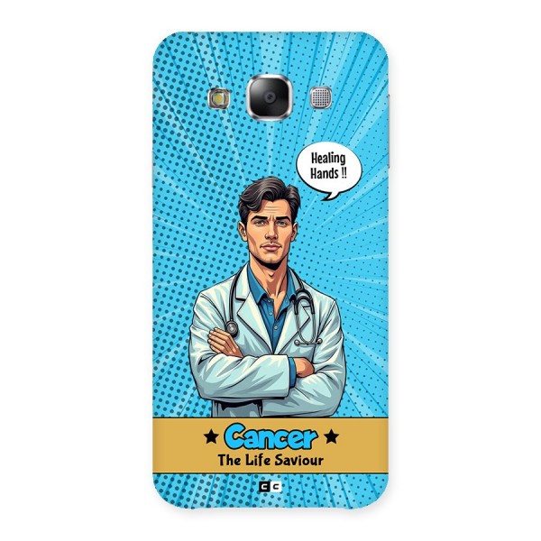 Saviour Cancer Back Case for Galaxy E5