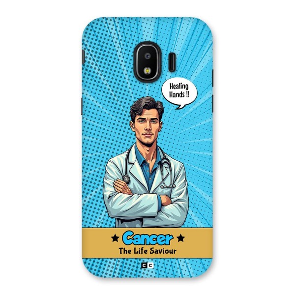 Saviour Cancer Back Case for Galaxy J2 Pro 2018