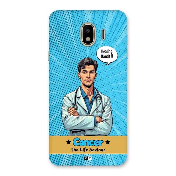 Saviour Cancer Back Case for Galaxy J4