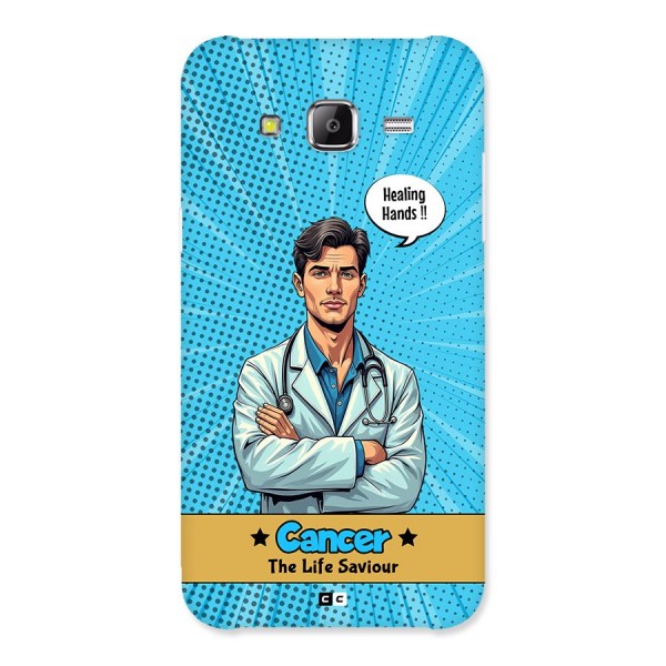 Saviour Cancer Back Case for Galaxy J5