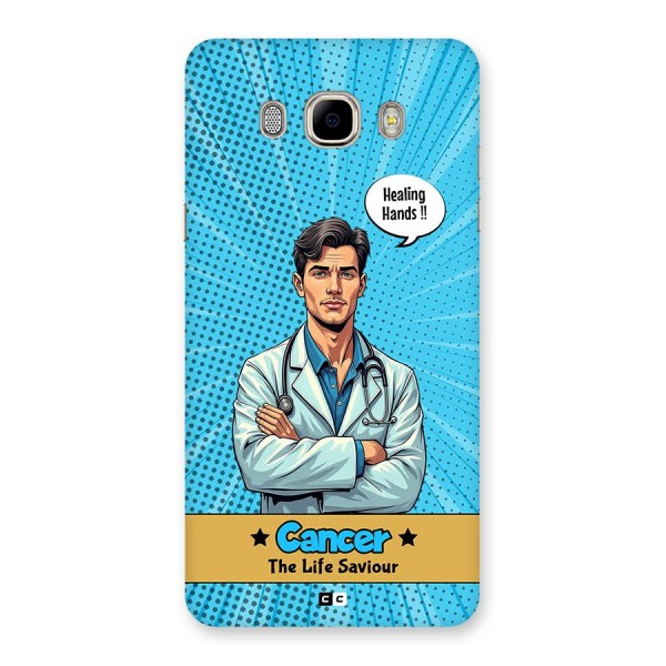 Saviour Cancer Back Case for Galaxy J7 2016