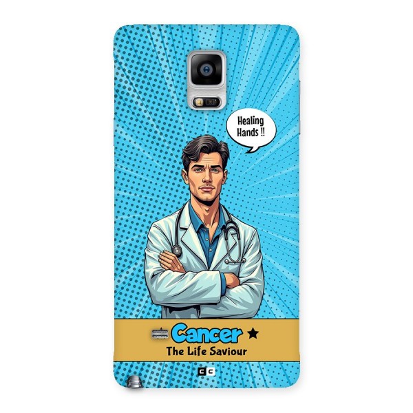 Saviour Cancer Back Case for Galaxy Note 4