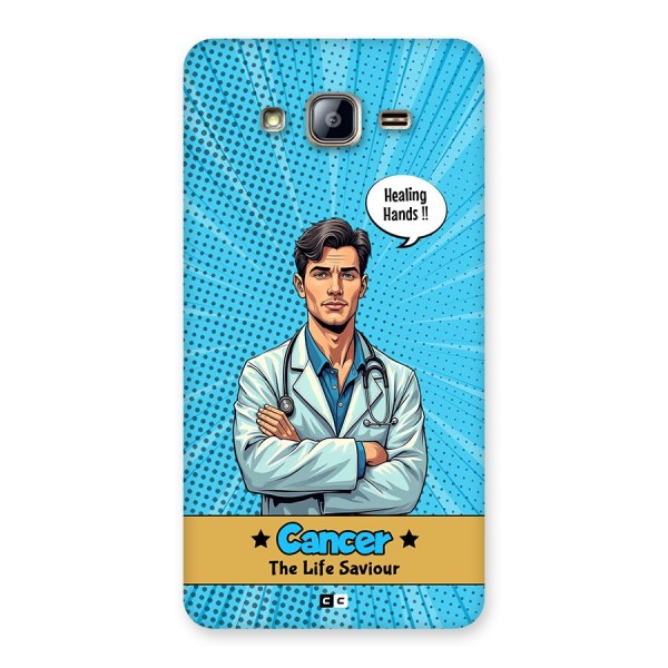 Saviour Cancer Back Case for Galaxy On5