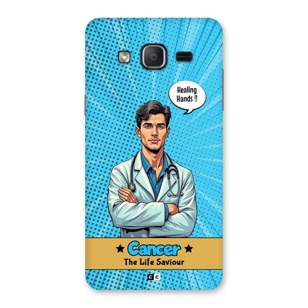 Saviour Cancer Back Case for Galaxy On7 2015