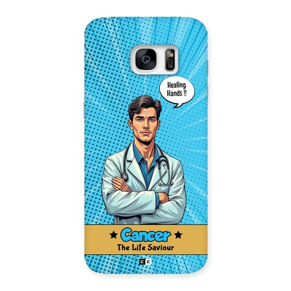 Saviour Cancer Back Case for Galaxy S7 Edge