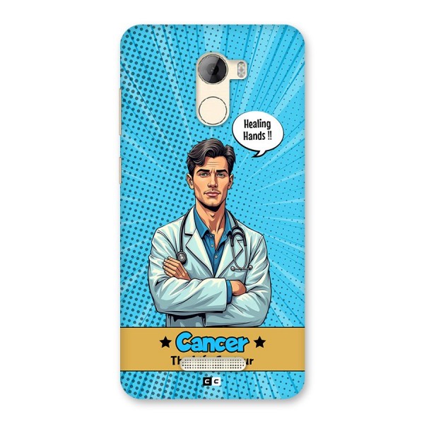 Saviour Cancer Back Case for Gionee A1 LIte