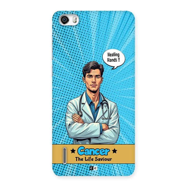 Saviour Cancer Back Case for Honor 6