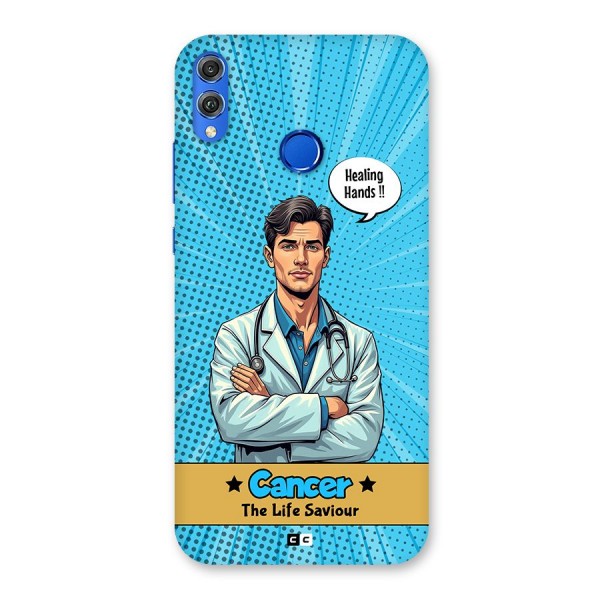 Saviour Cancer Back Case for Honor 8X