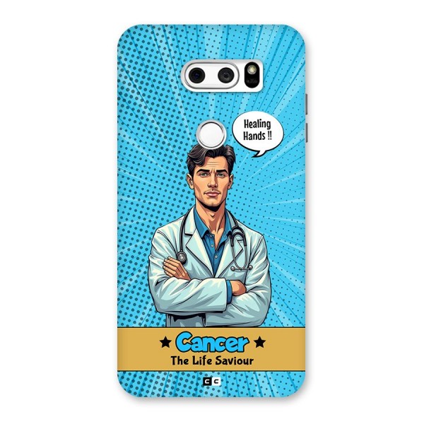 Saviour Cancer Back Case for LG V30