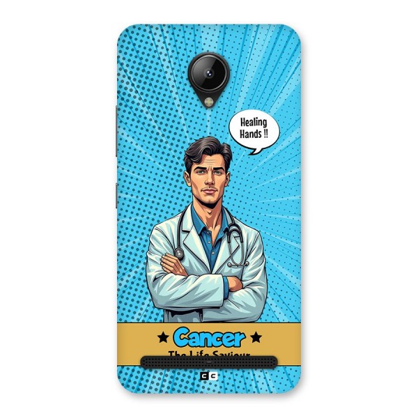 Saviour Cancer Back Case for Lenovo C2