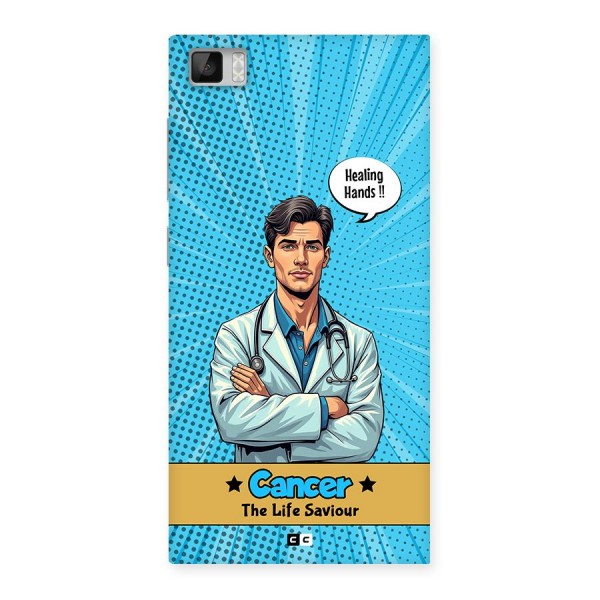 Saviour Cancer Back Case for Mi3