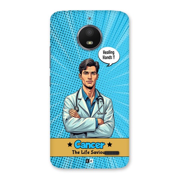 Saviour Cancer Back Case for Moto E4