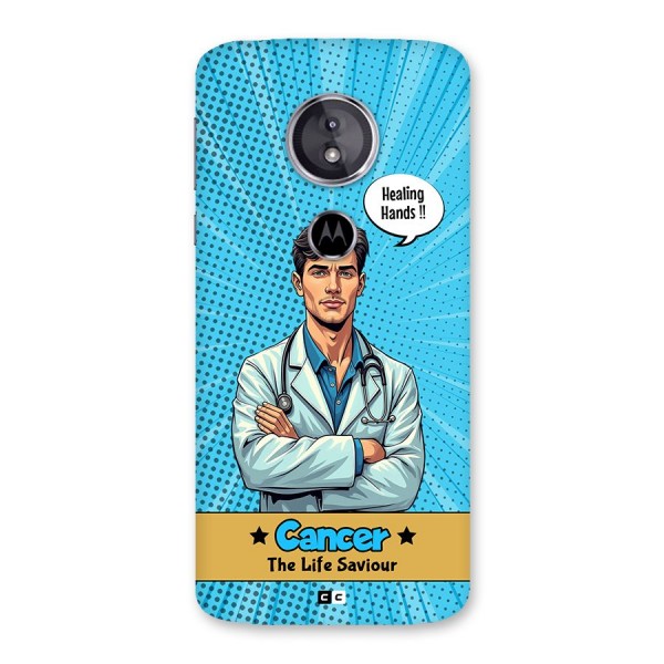 Saviour Cancer Back Case for Moto E5