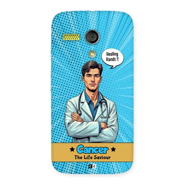 Saviour Cancer Back Case for Moto G