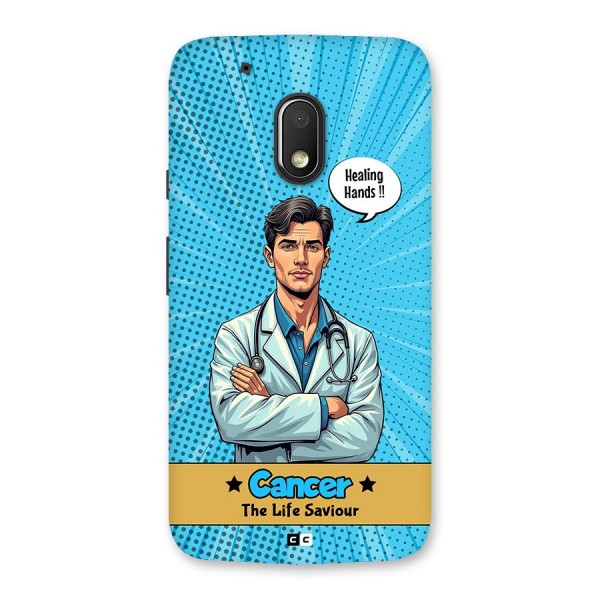 Saviour Cancer Back Case for Moto G4 Play