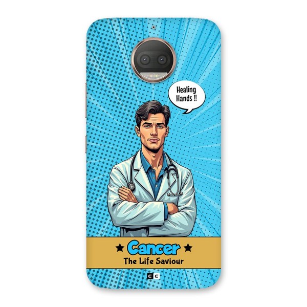 Saviour Cancer Back Case for Moto G5s Plus