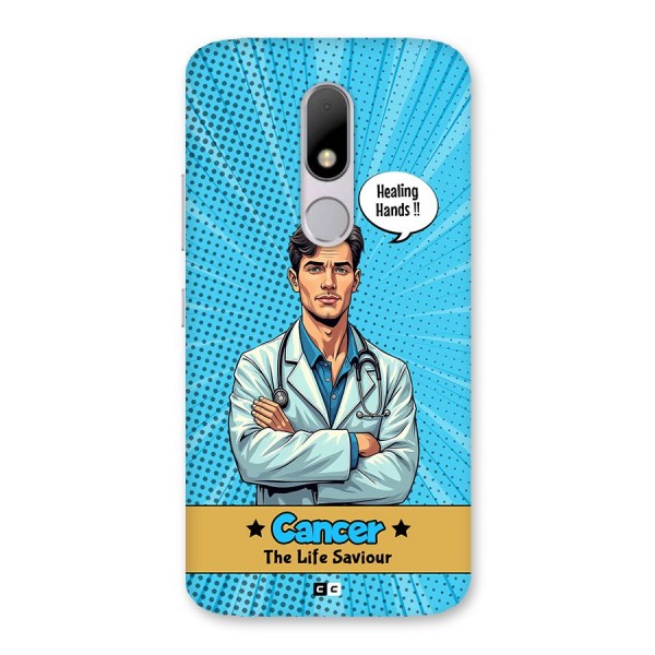 Saviour Cancer Back Case for Moto M