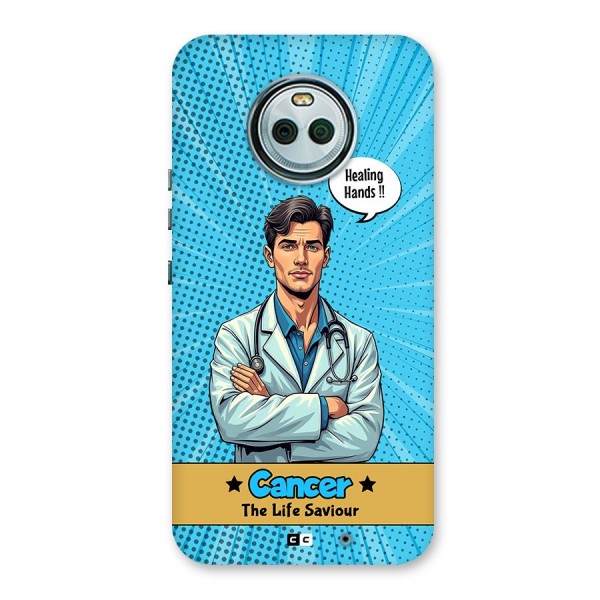 Saviour Cancer Back Case for Moto X4