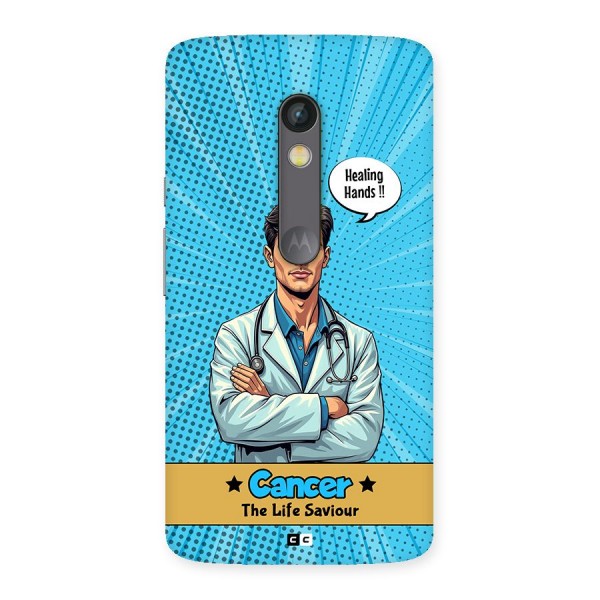 Saviour Cancer Back Case for Moto X Play