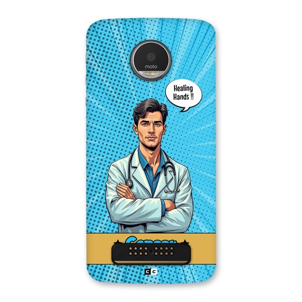 Saviour Cancer Back Case for Moto Z Play