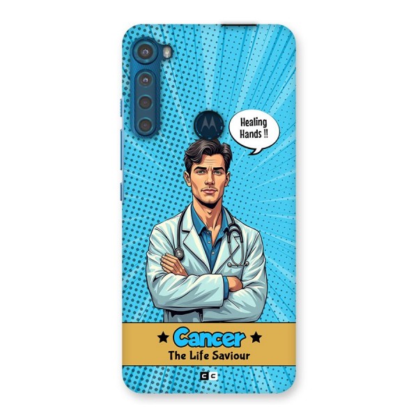 Saviour Cancer Back Case for Motorola One Fusion Plus