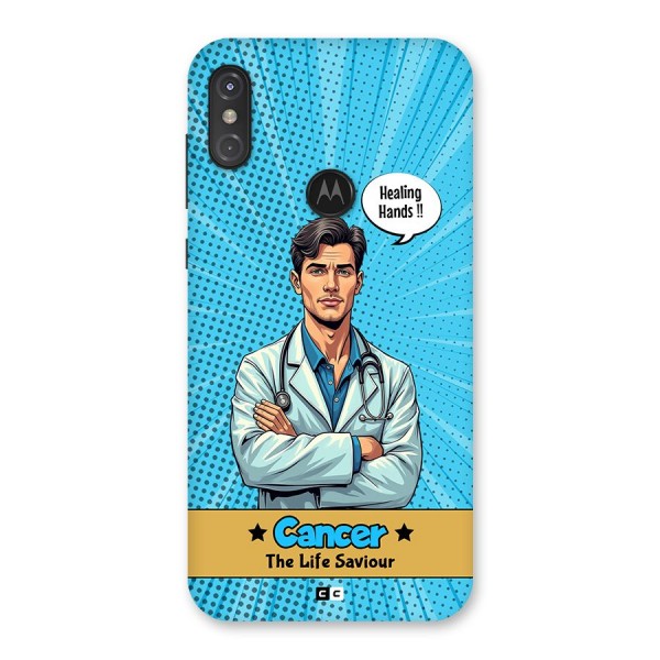 Saviour Cancer Back Case for Motorola One Power