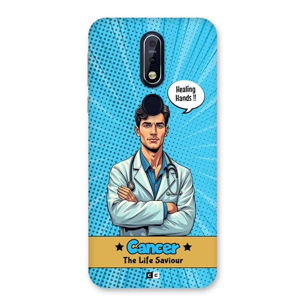 Saviour Cancer Back Case for Nokia 7.1