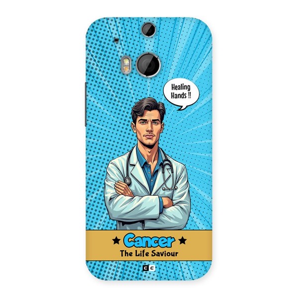 Saviour Cancer Back Case for One M8