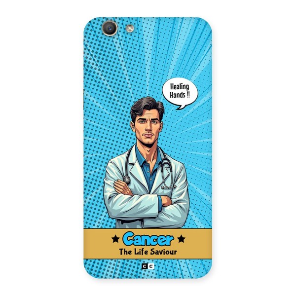 Saviour Cancer Back Case for Oppo F1s