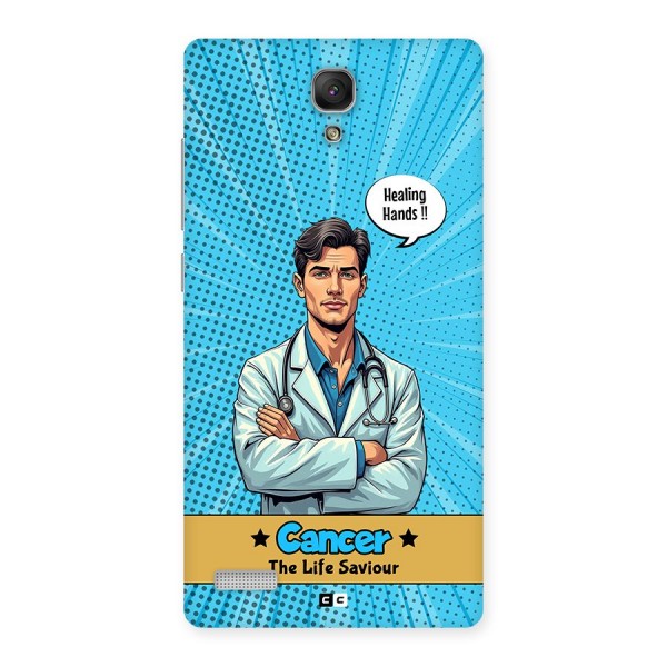 Saviour Cancer Back Case for Redmi Note