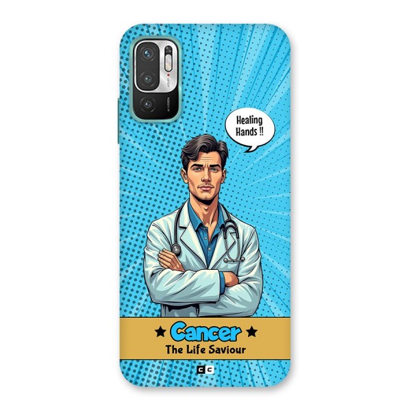 Saviour Cancer Back Case for Redmi Note 10T 5G