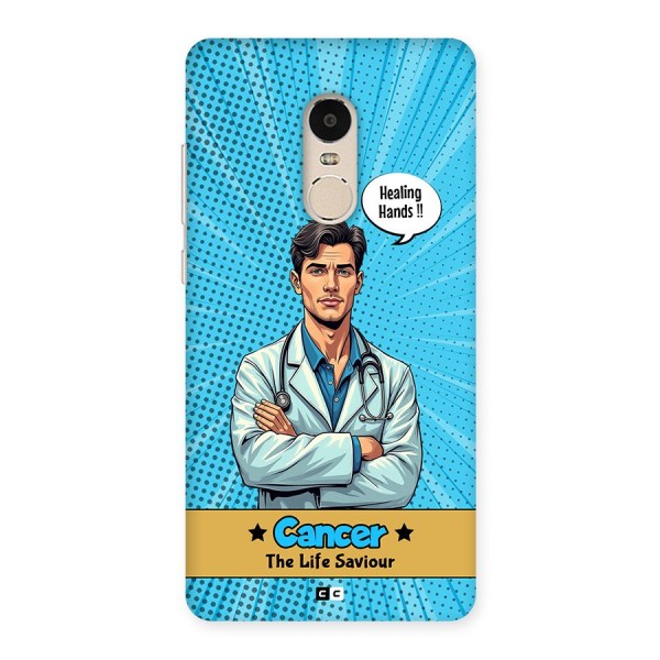 Saviour Cancer Back Case for Redmi Note 4