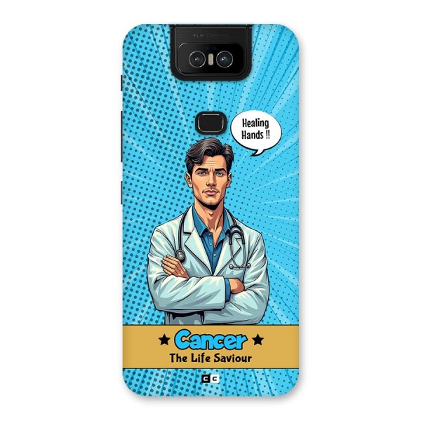 Saviour Cancer Back Case for Zenfone 6z