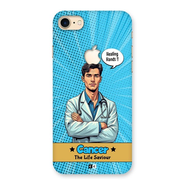 Saviour Cancer Back Case for iPhone 7 Apple Cut