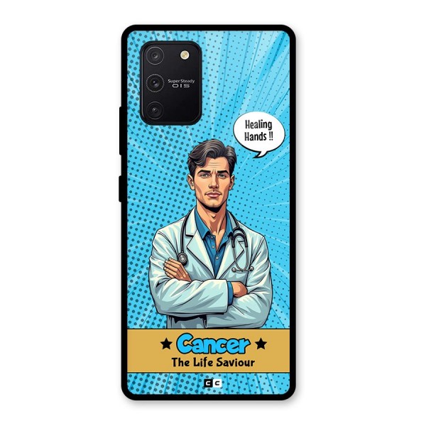 Saviour Cancer Glass Back Case for Galaxy S10 Lite