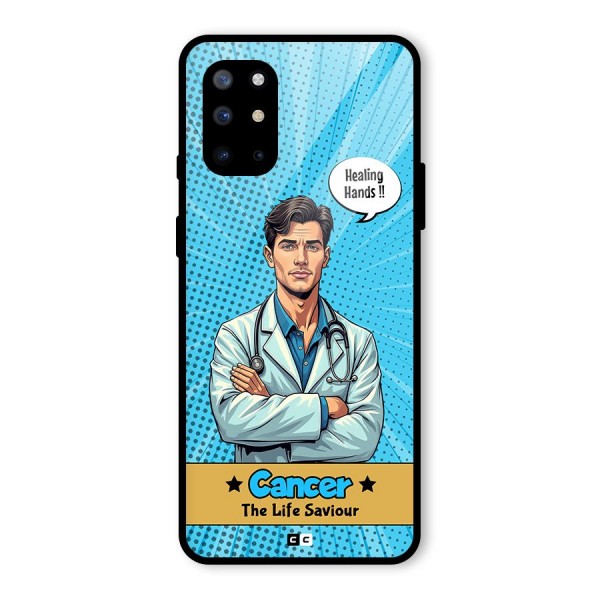 Saviour Cancer Glass Back Case for OnePlus 8T