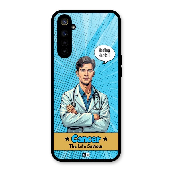 Saviour Cancer Glass Back Case for Realme 6