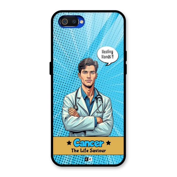 Saviour Cancer Glass Back Case for Realme C2