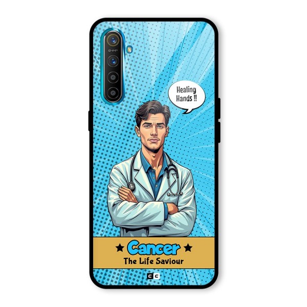 Saviour Cancer Glass Back Case for Realme X2